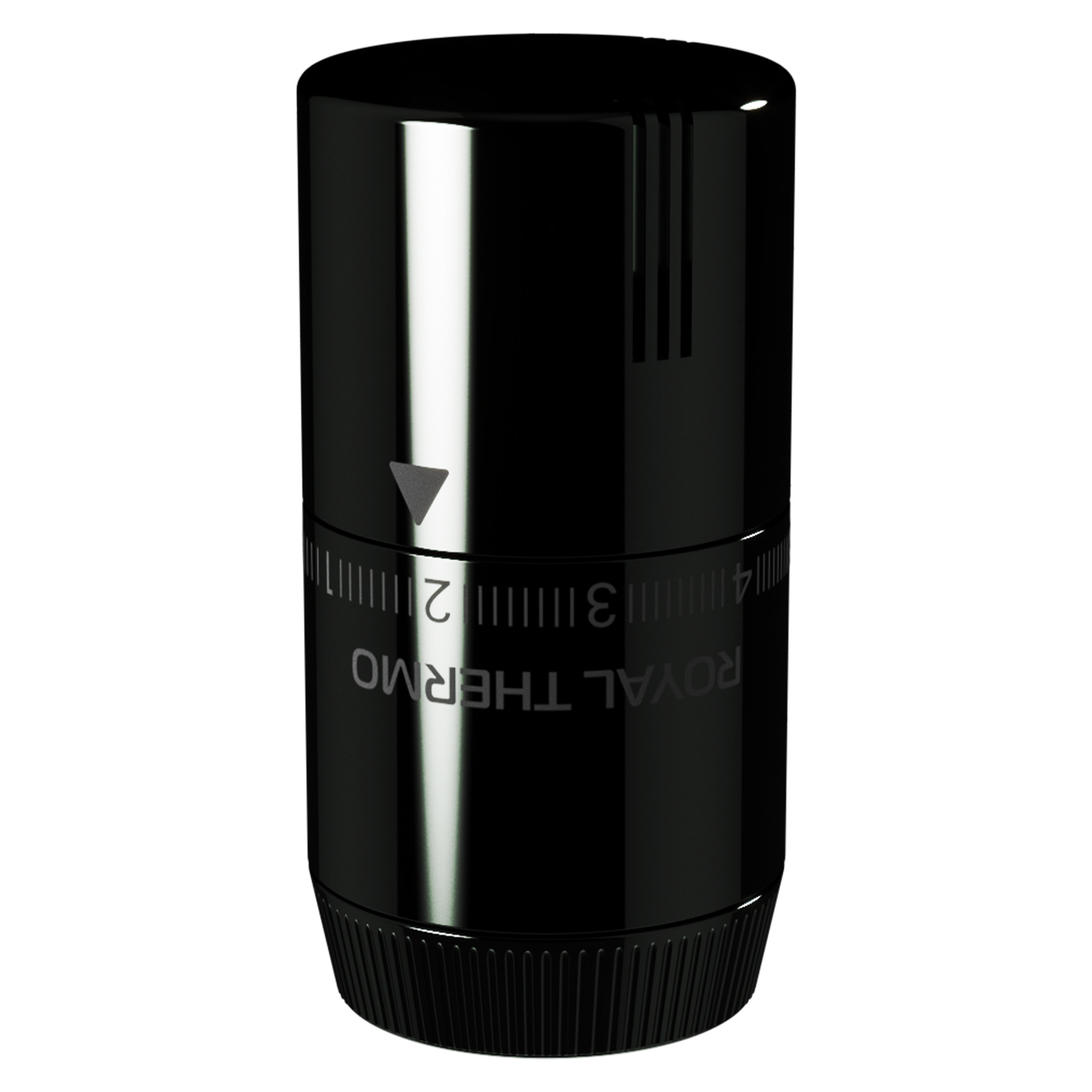 Термоголовка жидкостная Royal Thermo Design М30х1,5 (хром черный)