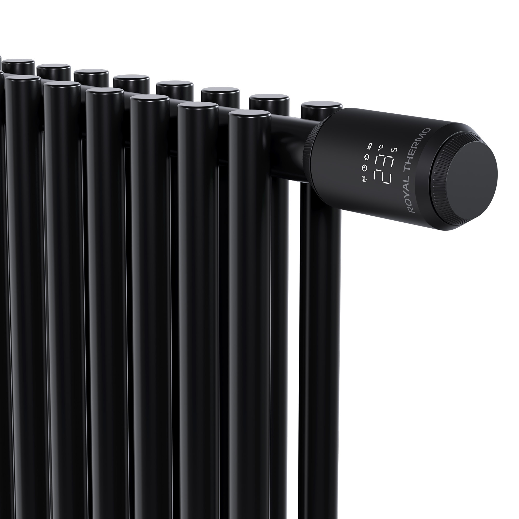 Термостат радиаторный электронный Royal Thermo Smart Heat 2.0, черный