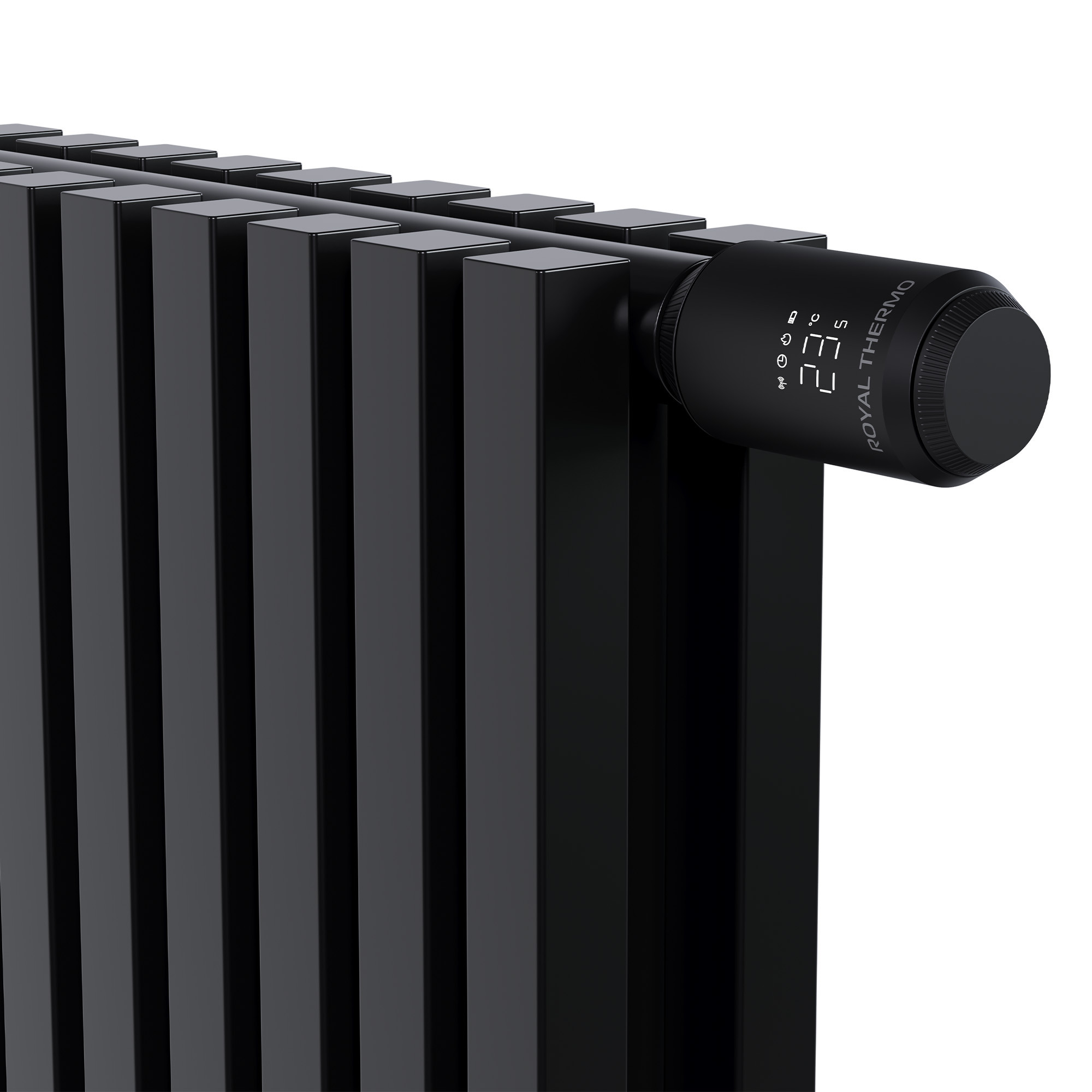 Термостат радиаторный электронный Royal Thermo Smart Heat 2.0, черный